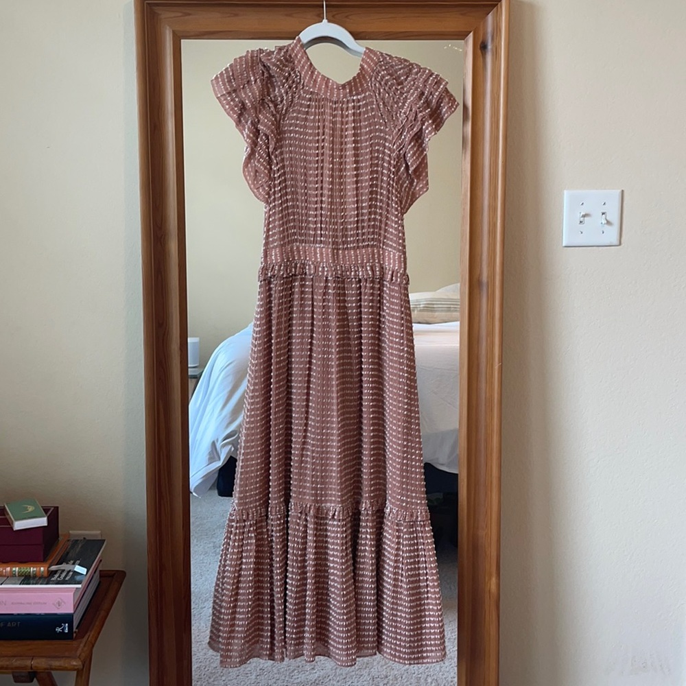 NEW Ulla Johnson women’s long spotted dress